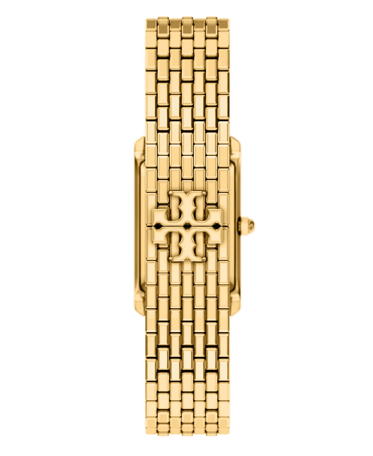 Женские часы Tory Burch Slim Eleanor Gold-Tone Bracelet Watch 20mm — фото 3