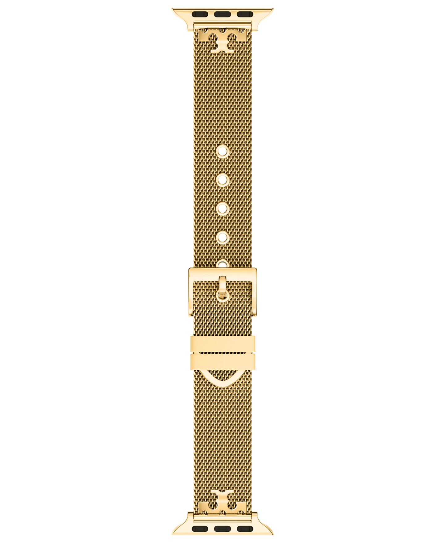 Женский ремешок для часов Tory Burch Gold Stainless Steel Kira Band for Apple Watch — фото 3