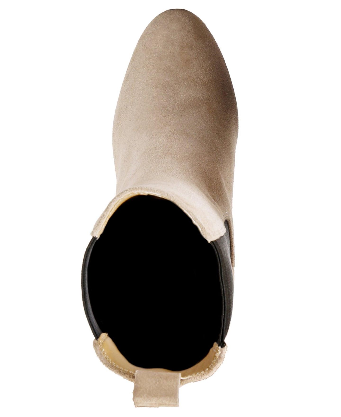 Женские ботинки Rag & Co Gaven Suede High Ankle Chelsea, цвет: Светлый бежевый — фото 5