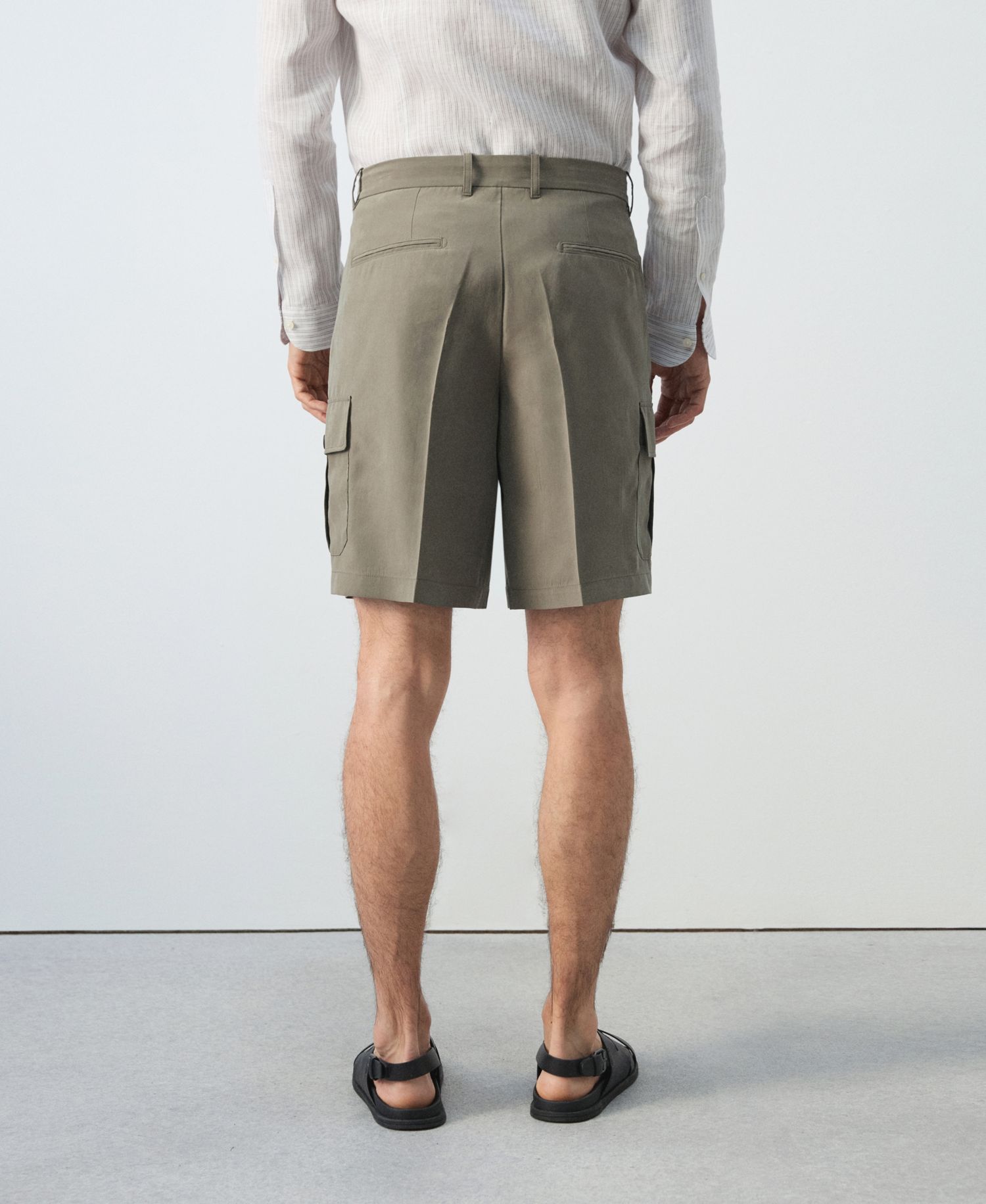 Men's Modal Blend 9.06" Cargo Bermuda Shorts