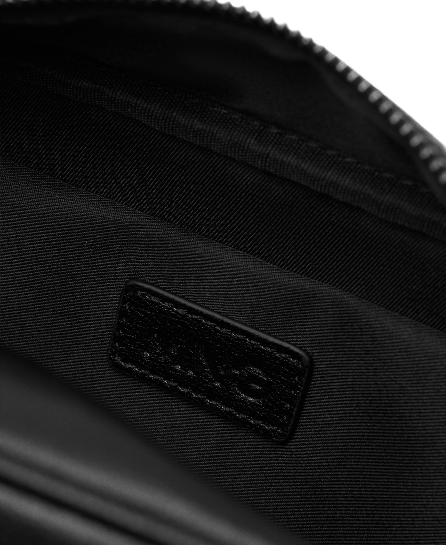 Men's Zipped Leather Cosmetic Bag
