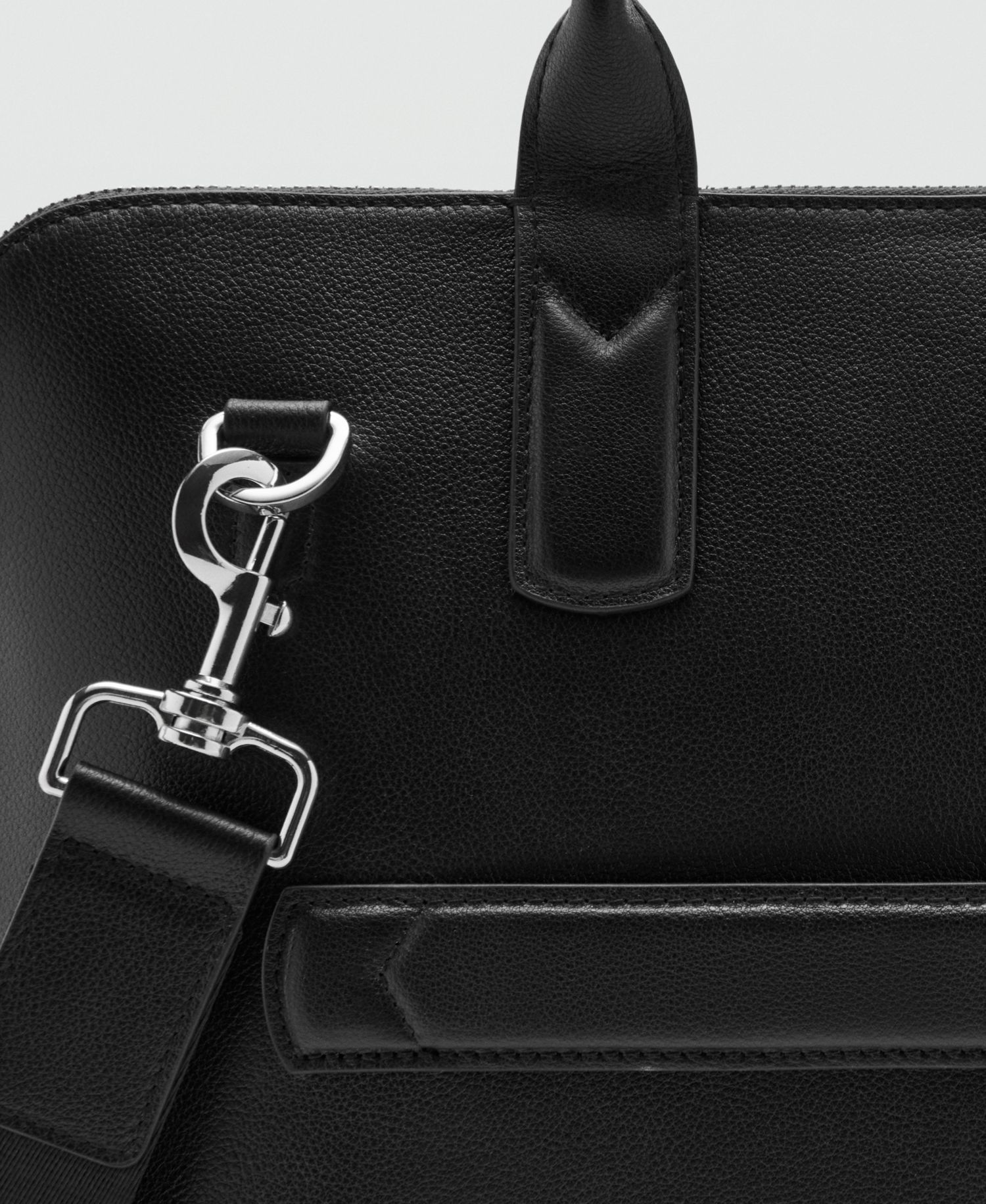Men's Leather Tote Bag