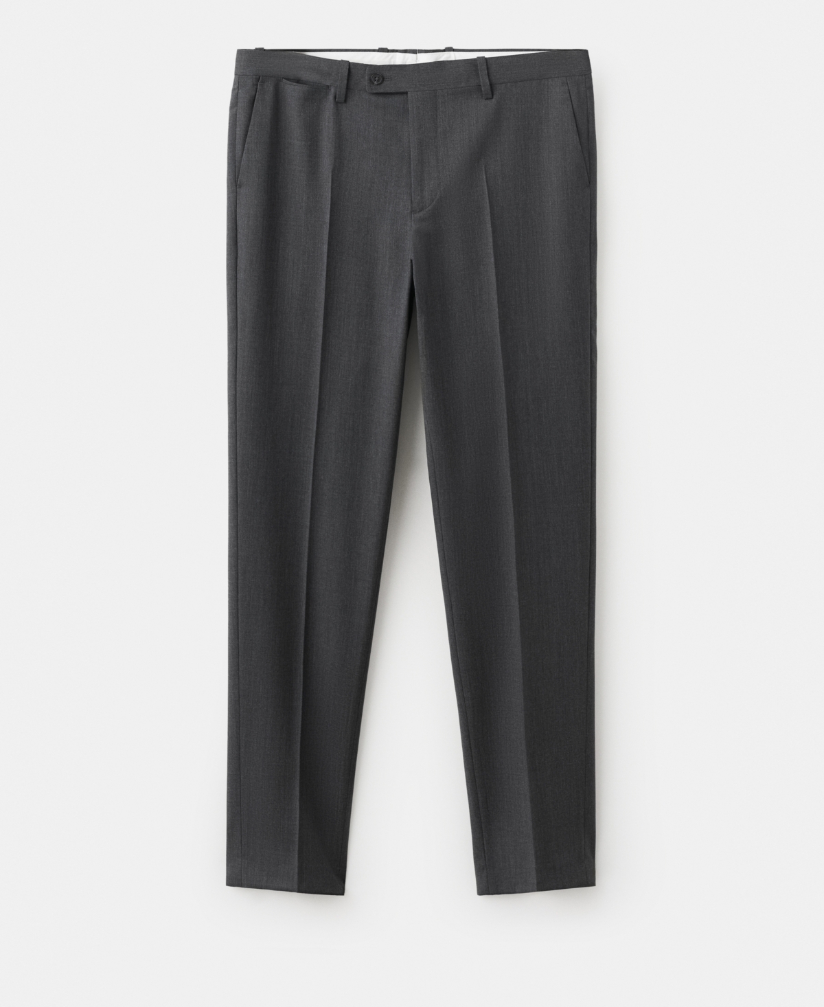 Mango Men's Turin Wool Suit Pants In Gray