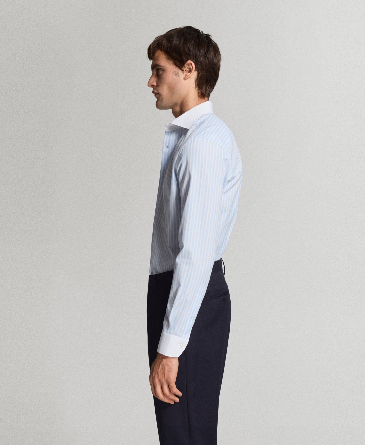 Men's Cotton Striped Shirt