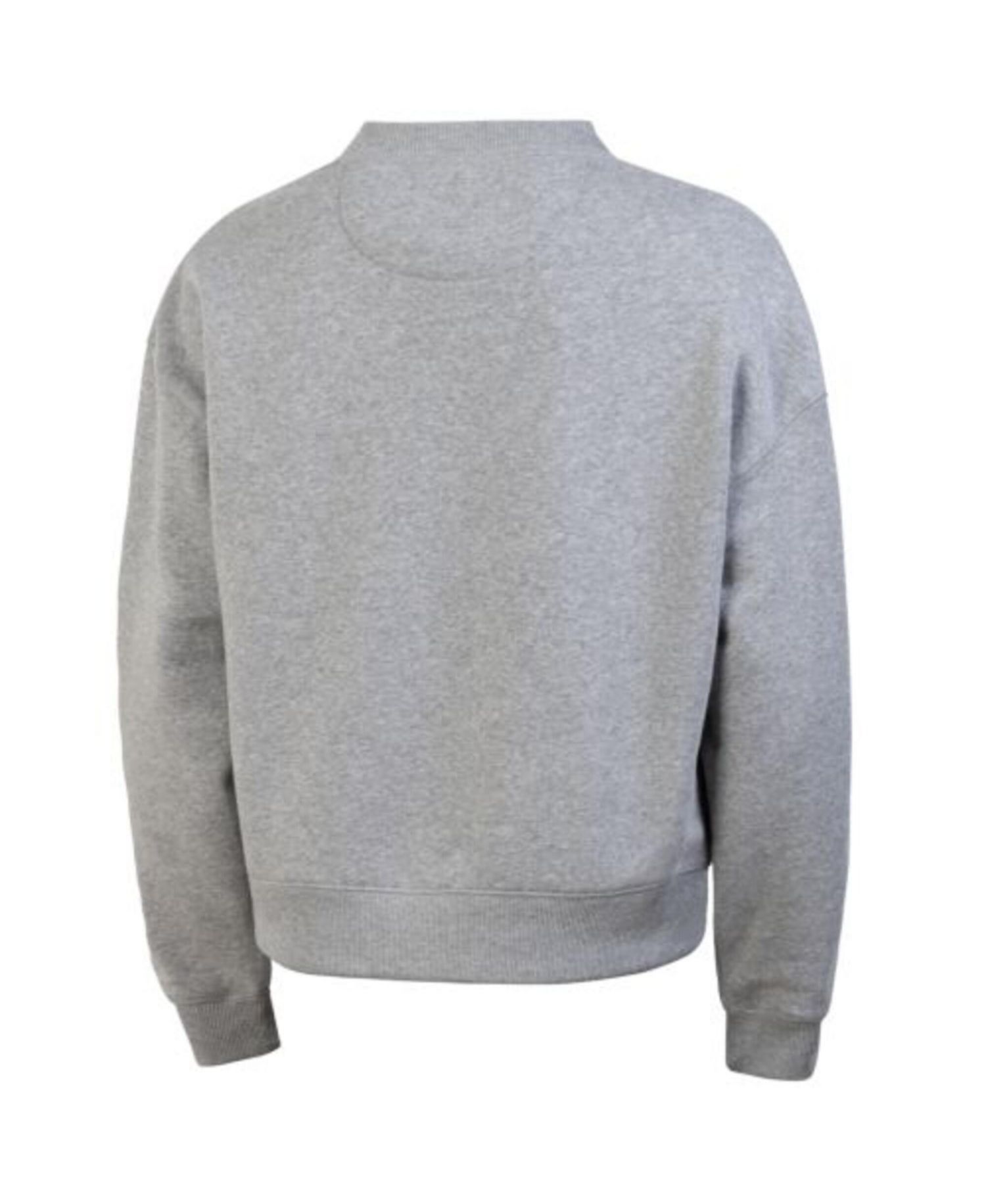 Women's Heather Gray Philadelphia Phillies Americana Triumph Fleece Tri-Blend Sweatshirt