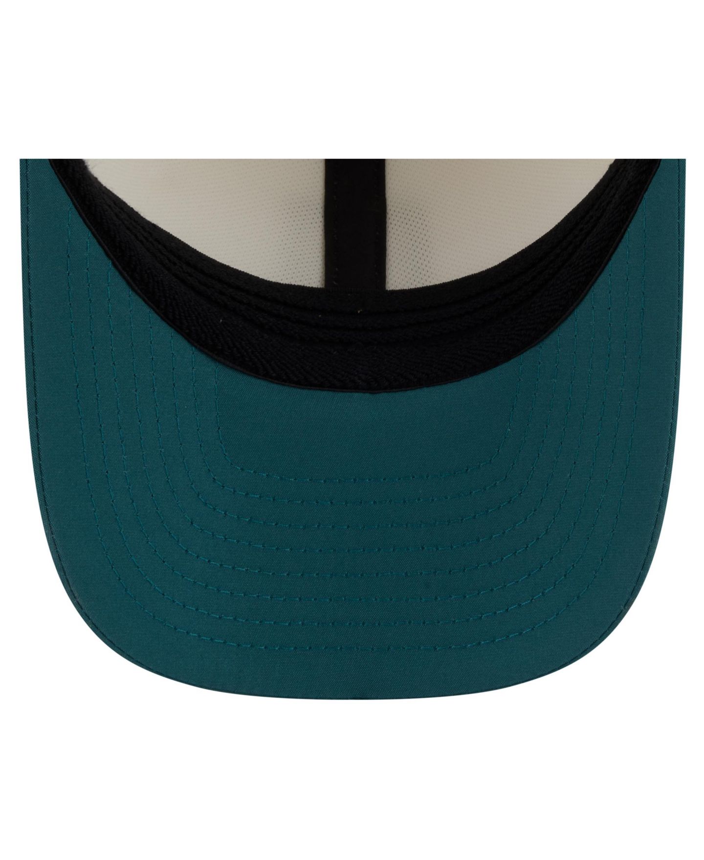 Мужская кепка New Era Cream/Midnight Green Philadelphia Eagles 2026 NFL Training Camp 39THIRTY Flex Hat — фото 2