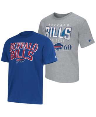 Men's 2-pack Royal/Gray Buffalo Bills Logo T-Shirt