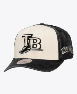 Men's and Women's Cream/Black Tampa Bay Rays Snow Block Pro Crown Adjustable Hat