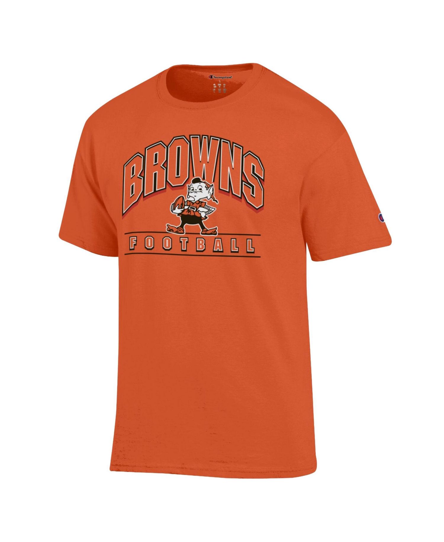 Men's Orange Cleveland Browns Jersey T-Shirt