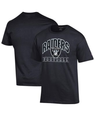 Men's Black Las Vegas Raiders Football T-Shirt