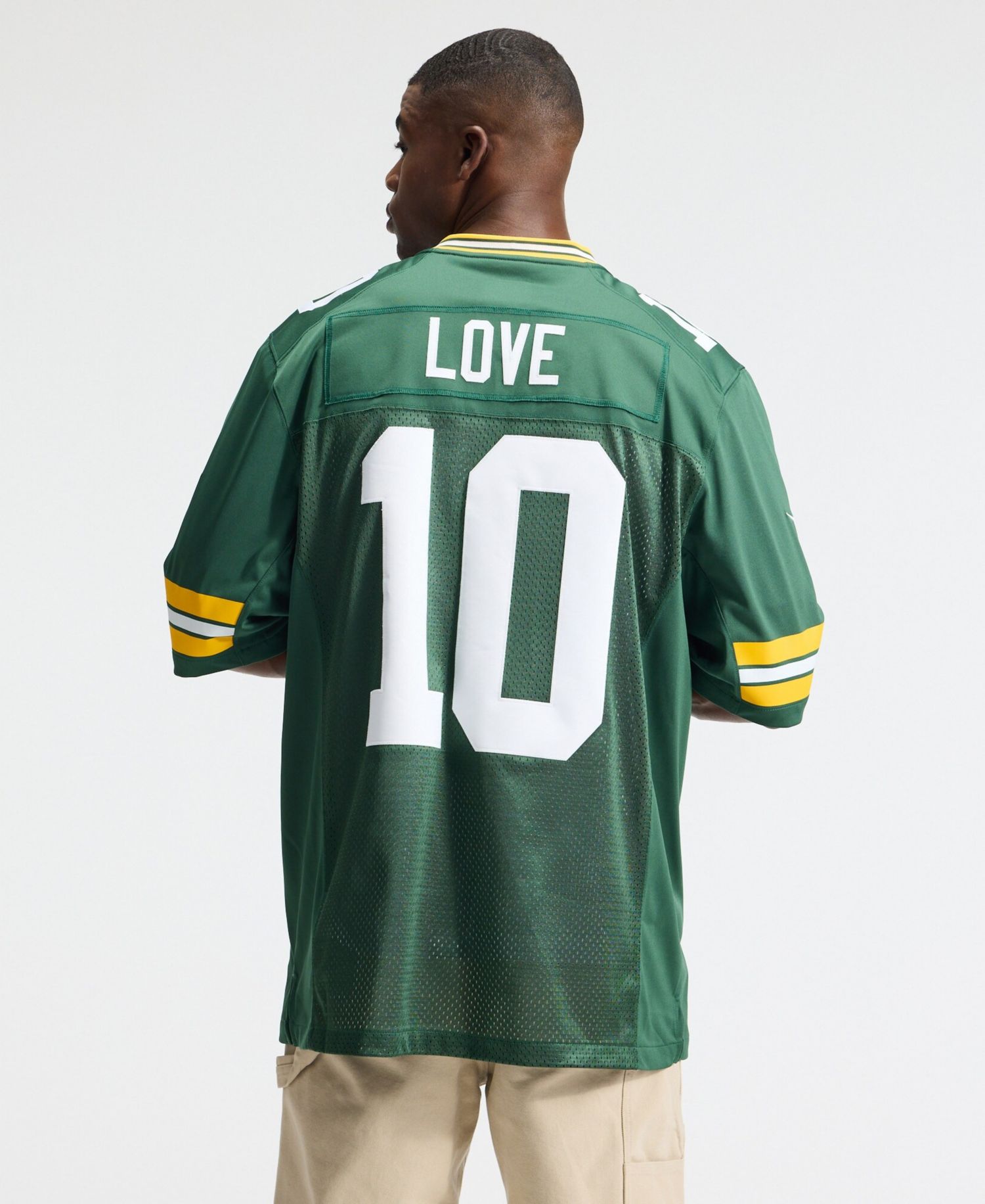 Men's Jordan Love Green Green Bay Packers Vapor Untouchable Stitched Limited Jersey