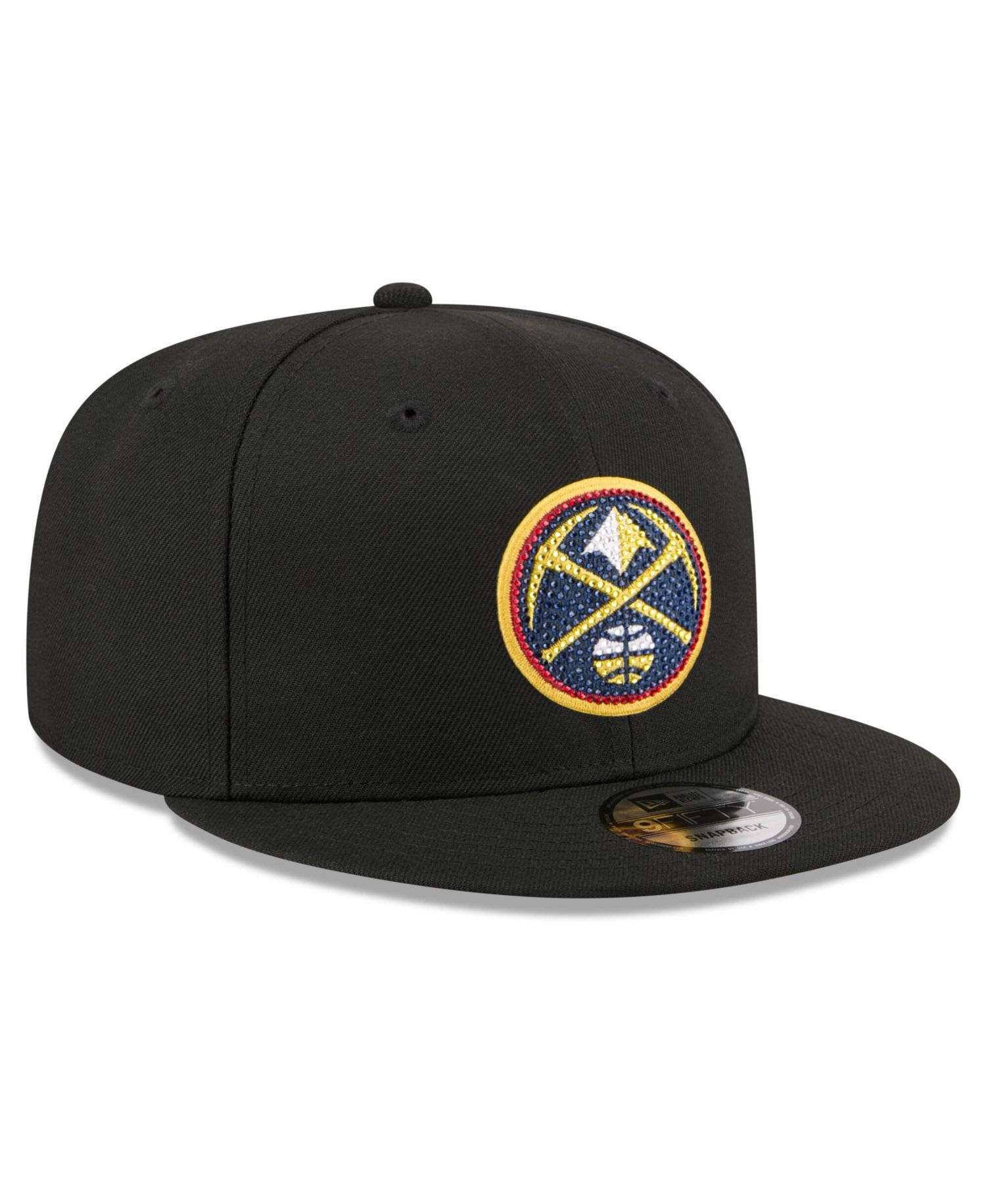 Men's Black Portland Trail Blazers 2026 NBA Draft Crystal 9FIFTY Snapback Hat