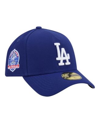Men's Royal Los Angeles Dodgers A-Frame 59FORTY Fitted Hat