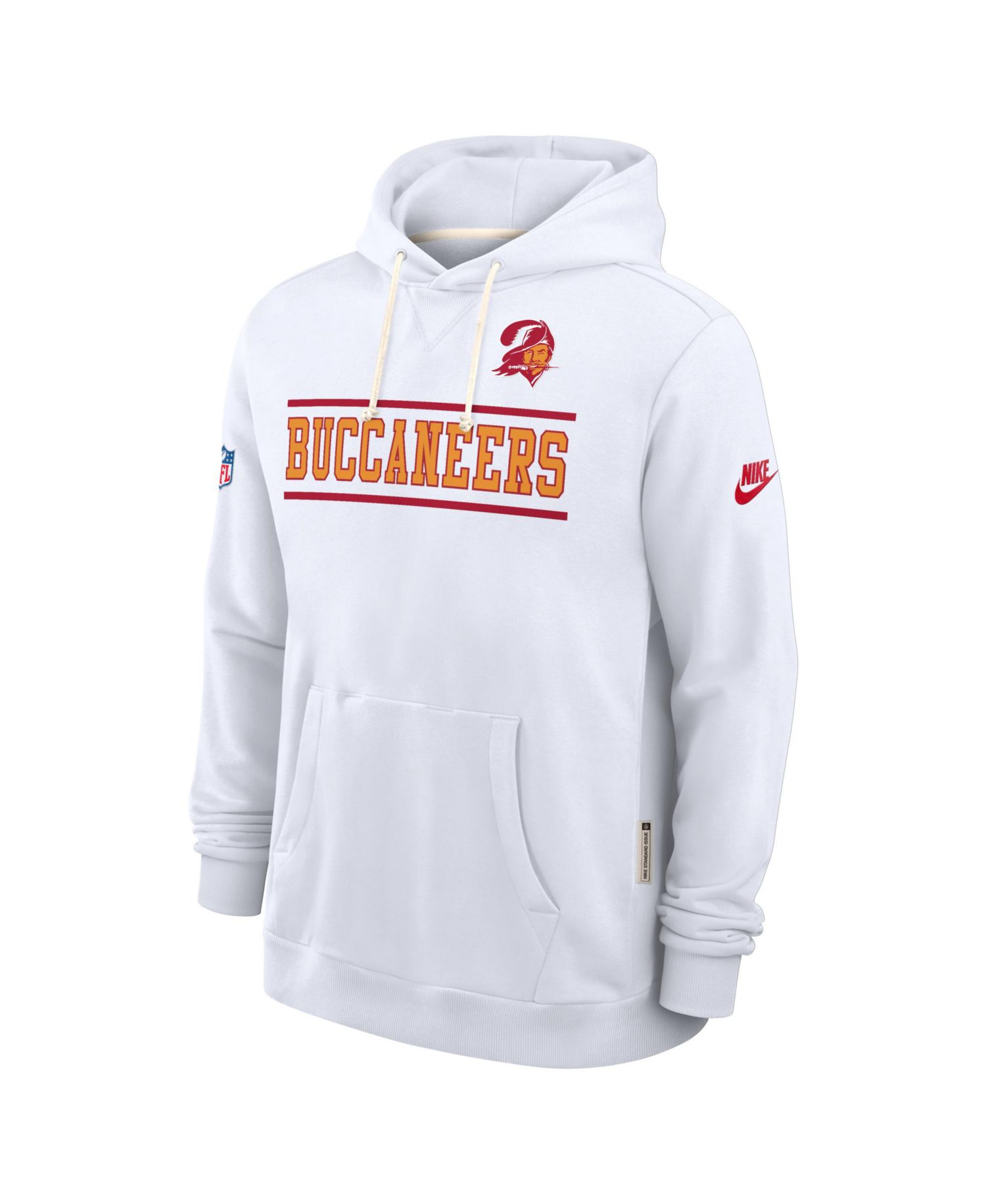 Men's White Tampa Bay Buccaneers Alt Sideline Standard Issue Dri-FIT Hoodie