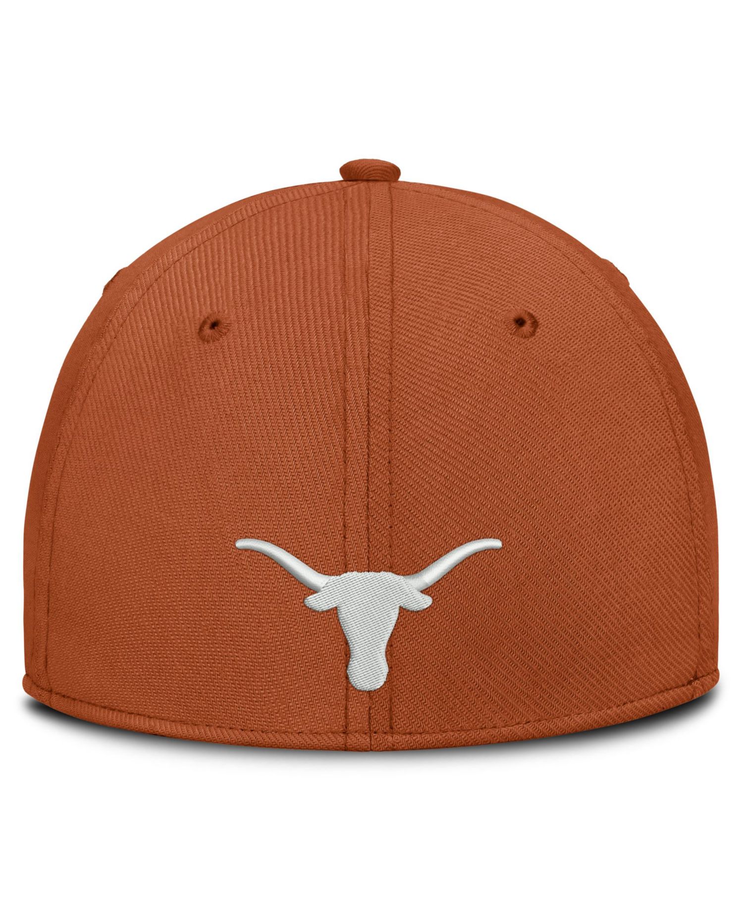 Men's Texas Orange Texas Longhorns Rise On-Field SwooshFlex Dri-FIT Flex Hat