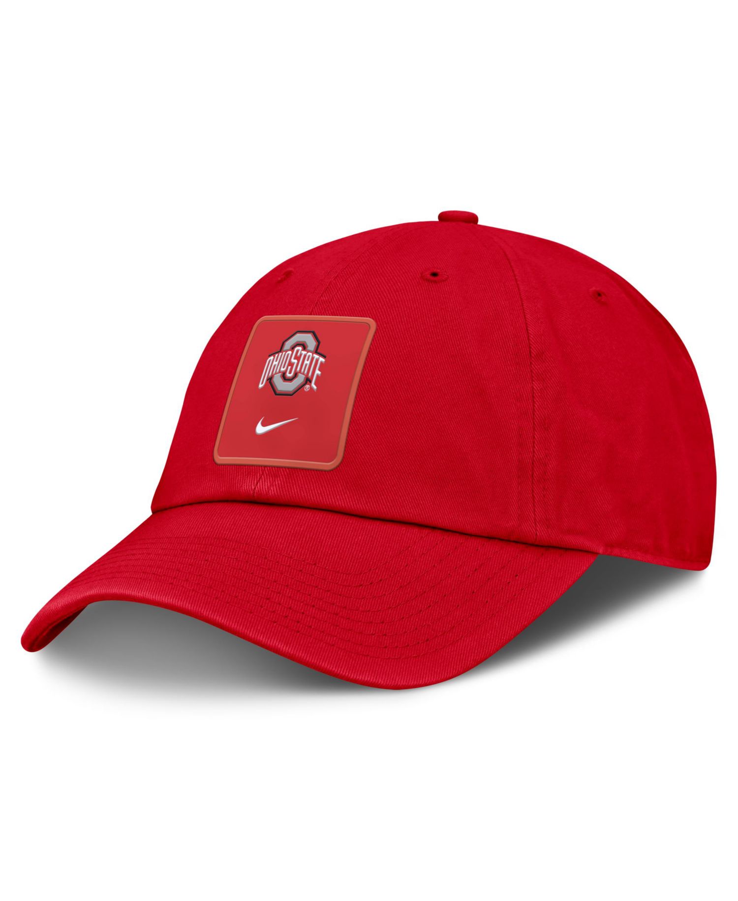 Men's and Women's Scarlet Ohio State Buckeyes 2026 Sideline Club Adjustable Hat