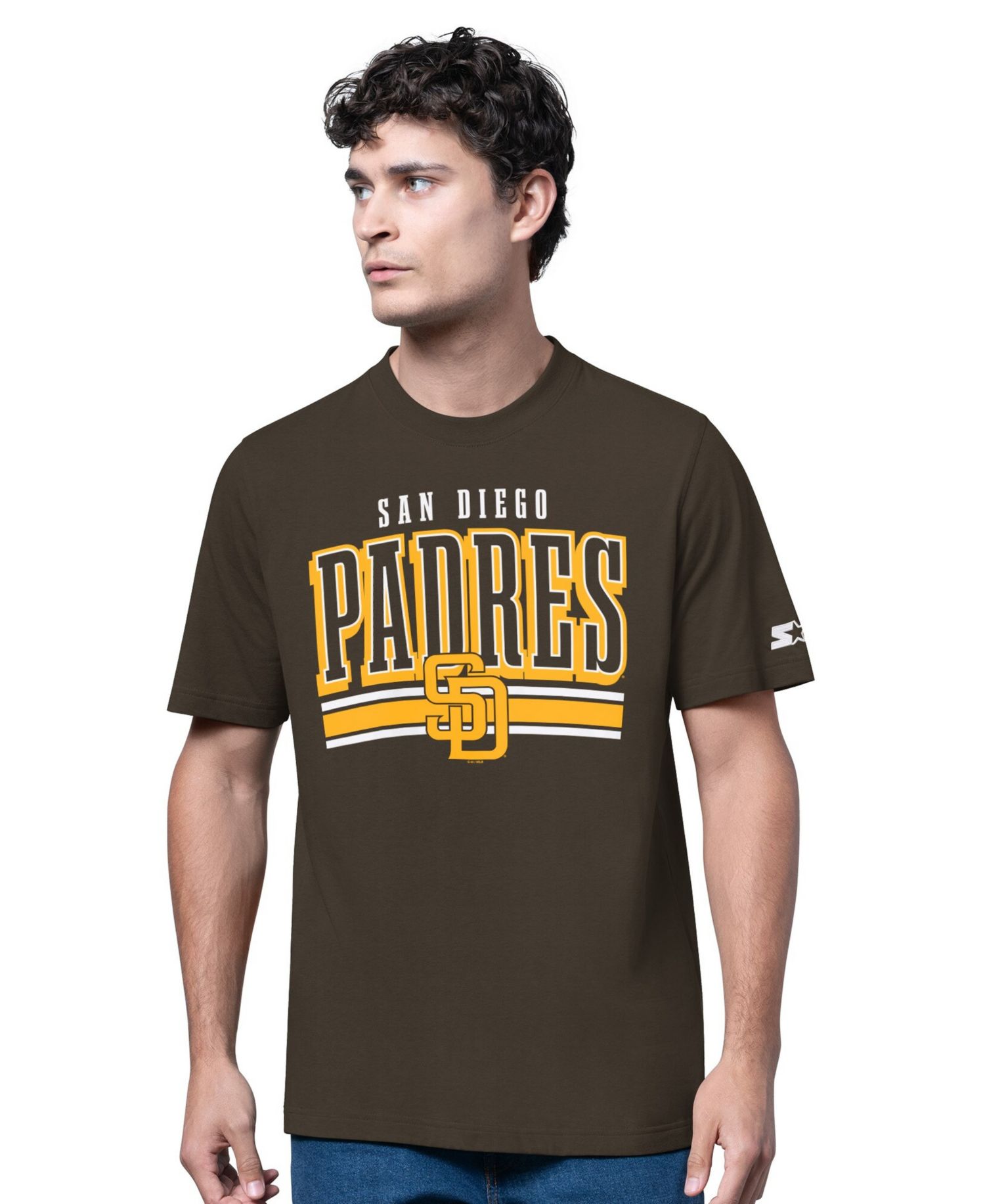 Men's 2-pack Heather Gray/Brown San Diego Padres Long Sleeve Short Sleeve T-Shirt
