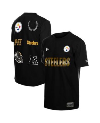 Men's Black Pittsburgh Steelers Match T-Shirt