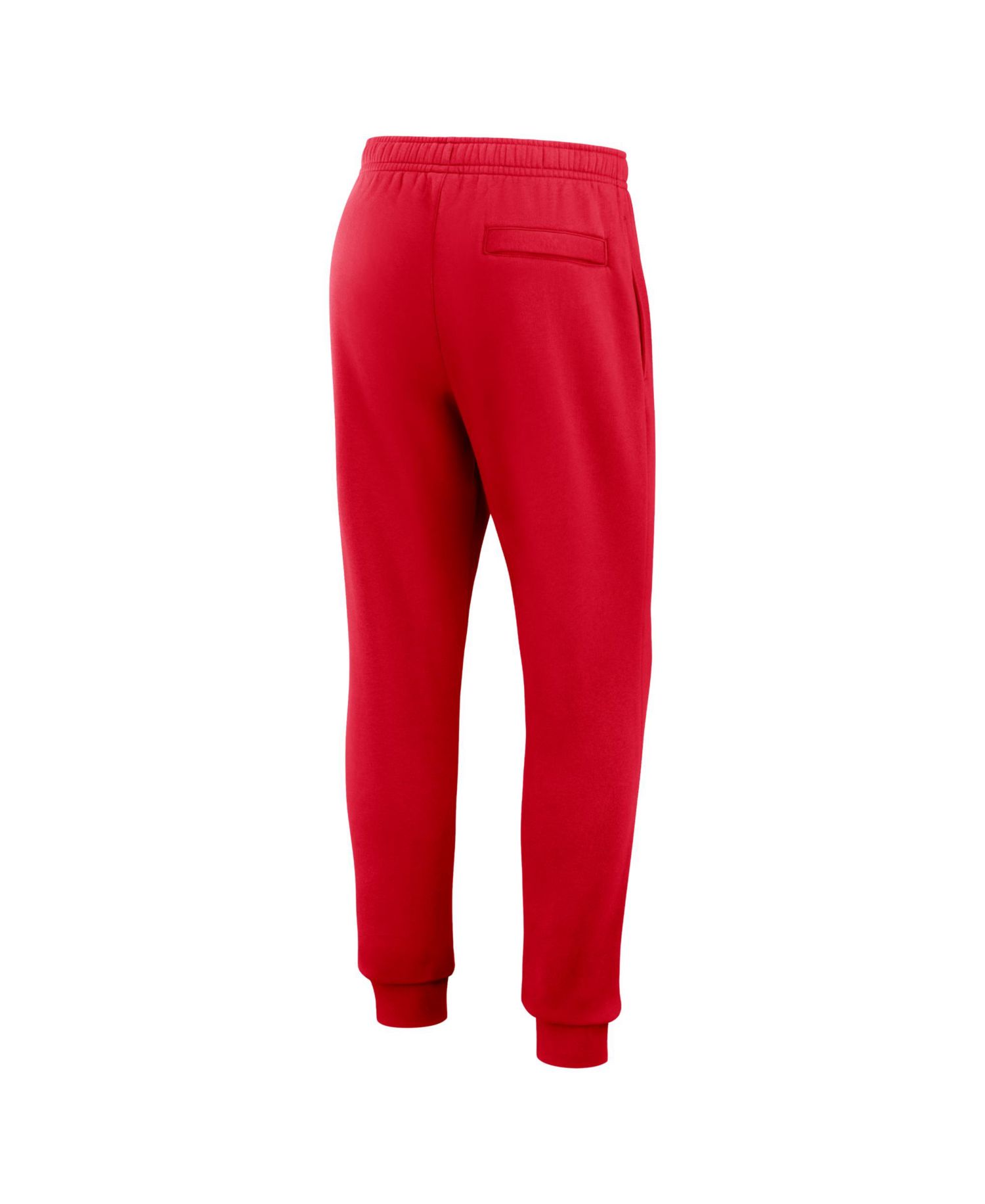 Men's Scarlet Ohio State Buckeyes Primetime Club Fleece Joggers