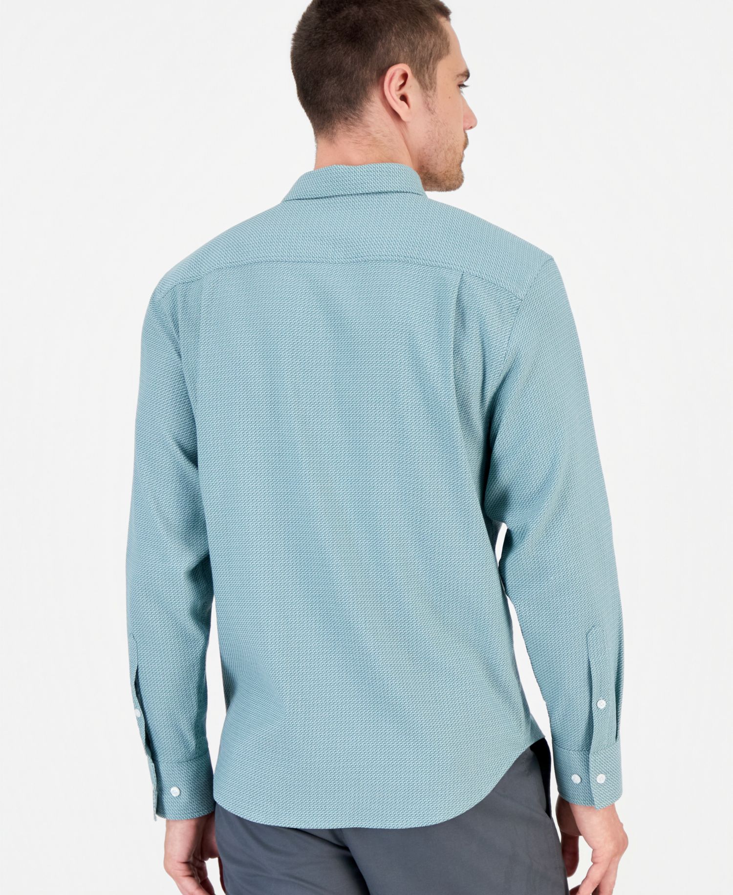 Men's Solid Woven Shirt