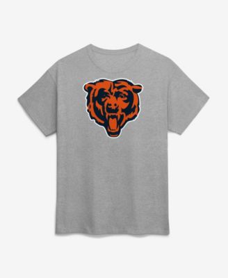 Men's Gray Chicago Bears Primary Logo T-Shirt