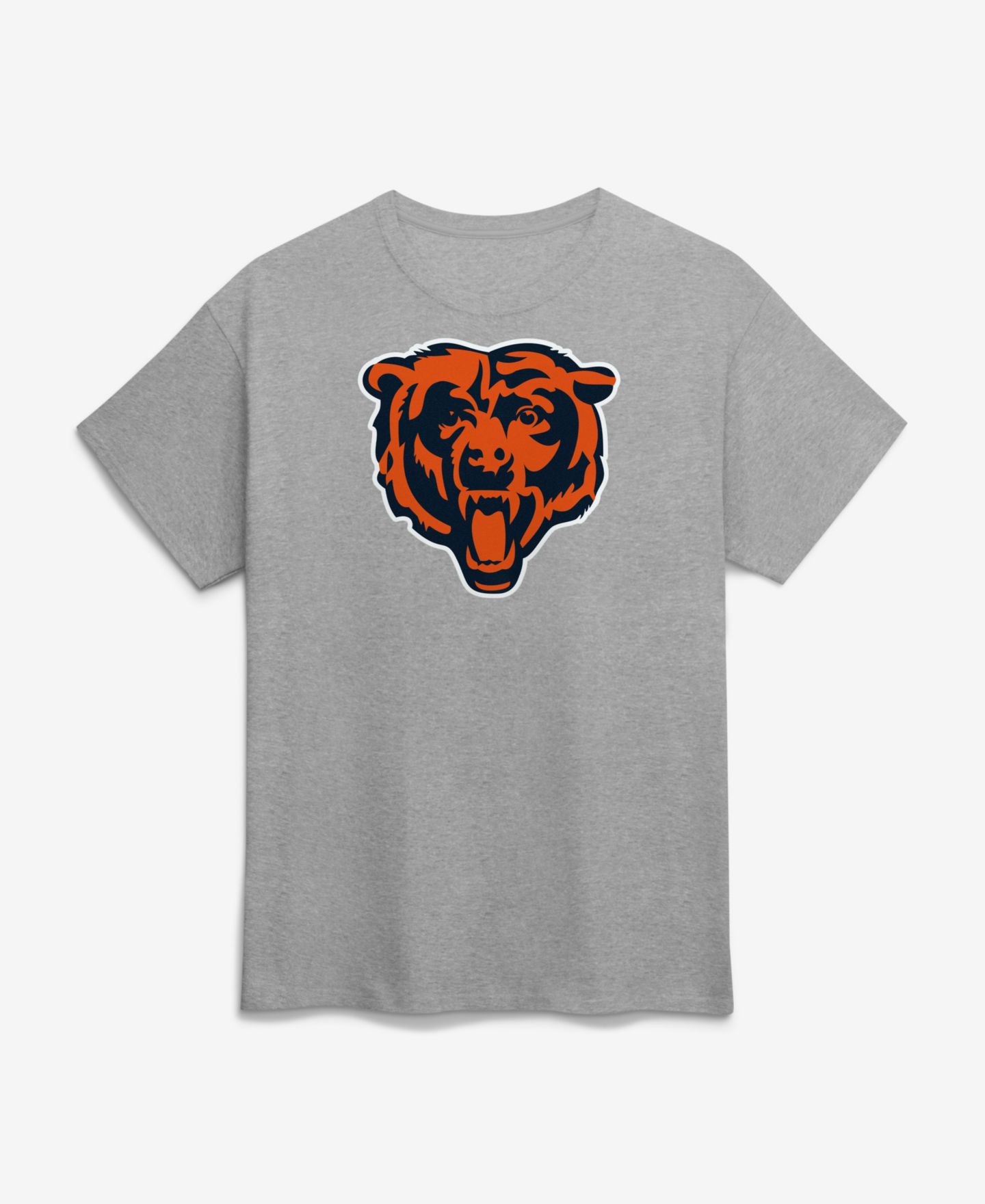 Мужская футболка Logo Athletic Gray Chicago Bears Primary Logo — фото 1