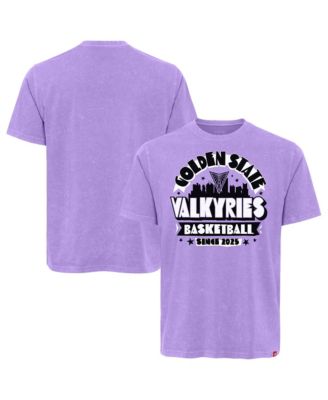 Men's and Women's Violet Golden State Valkyries Mineral Wash T-Shirt