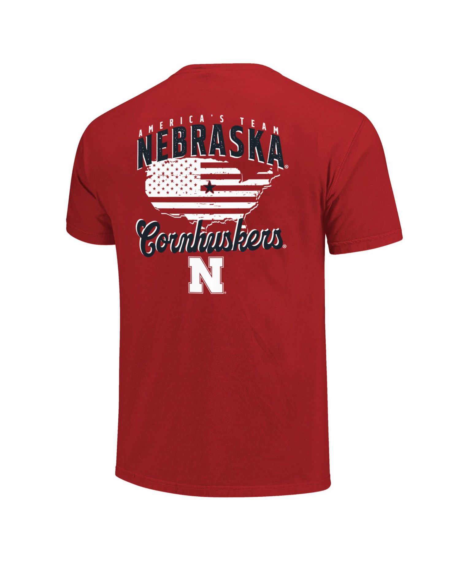 Men's Scarlet Nebraska Huskers America's Team T-Shirt