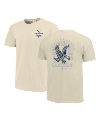Men's Cream Georgia Southern Eagles Comfort Colors Mascot Overlay T-Shirt