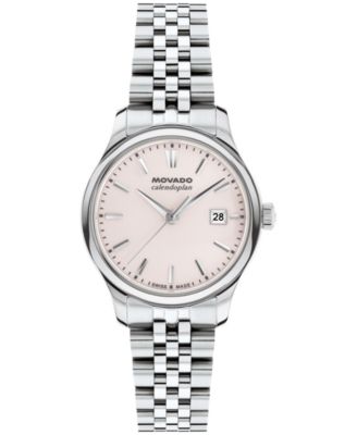 Women's Calendoplan Swiss Quartz Stainless Steel Watch 27mm