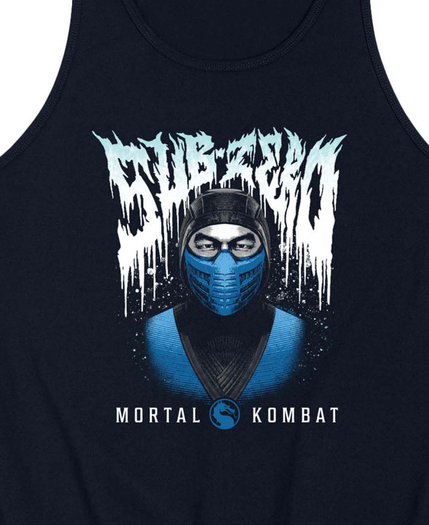 Men's Mortal Kombat Sub Zero Metal Graphic Tank Top