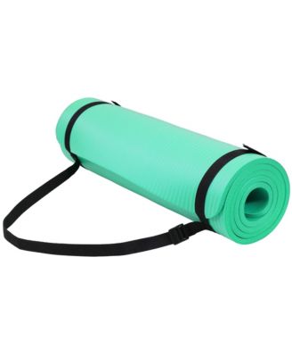 Yoga Mat Thick High Density Exercise Carrying Strap