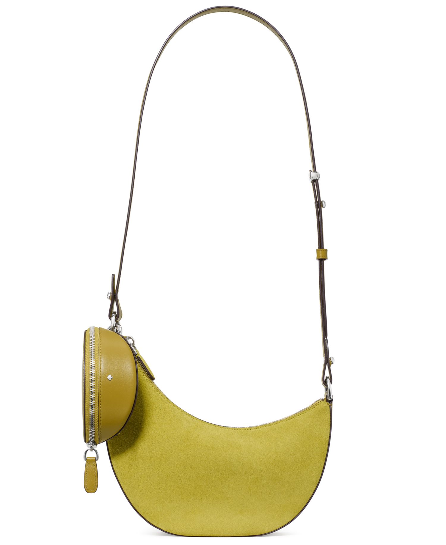 Duo Suede Small Crossbody Handbag