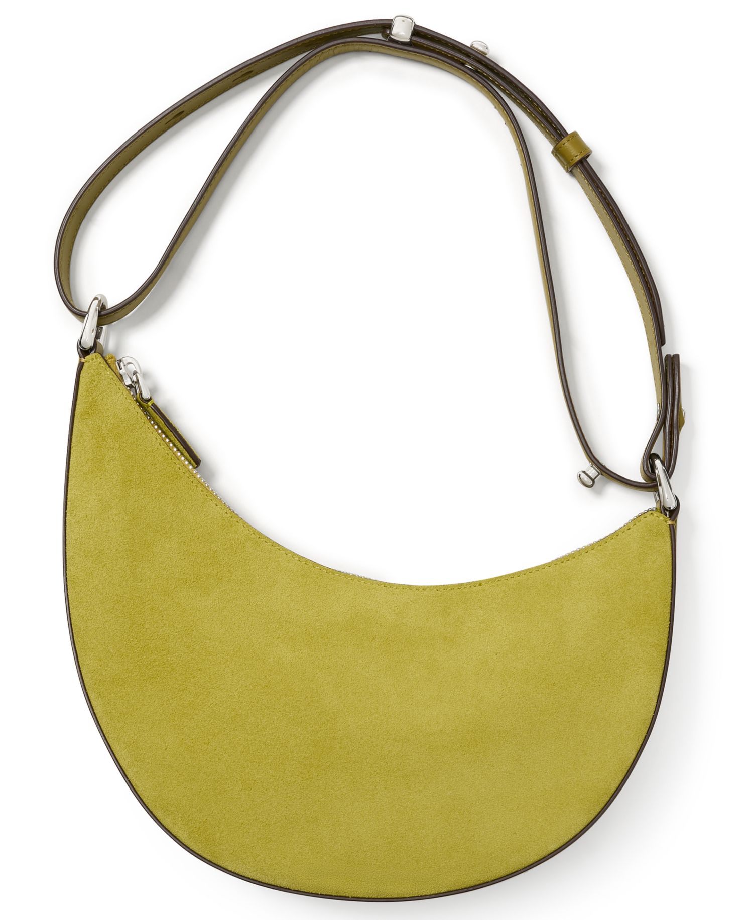 Duo Suede Small Crossbody Handbag