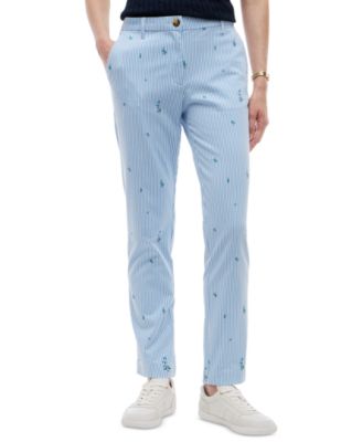 Women's Twill-Slim Chino Pants