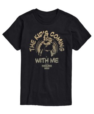 Men's The Mandalorian & Grogu The Kids Coming With Me Graphic T-Shirt