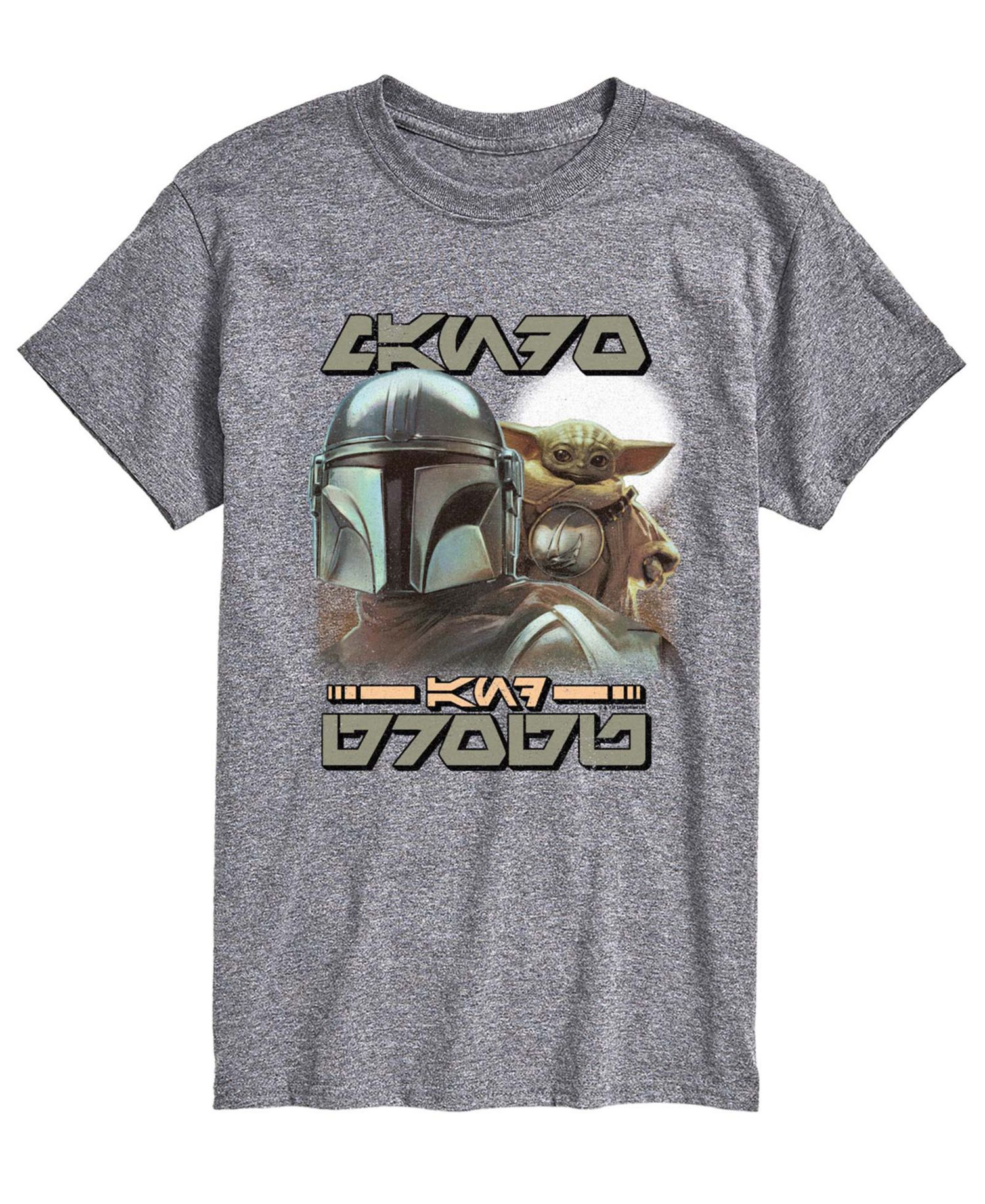 Men's The Mandalorian & Grogu Aurebesh Graphic T-Shirt