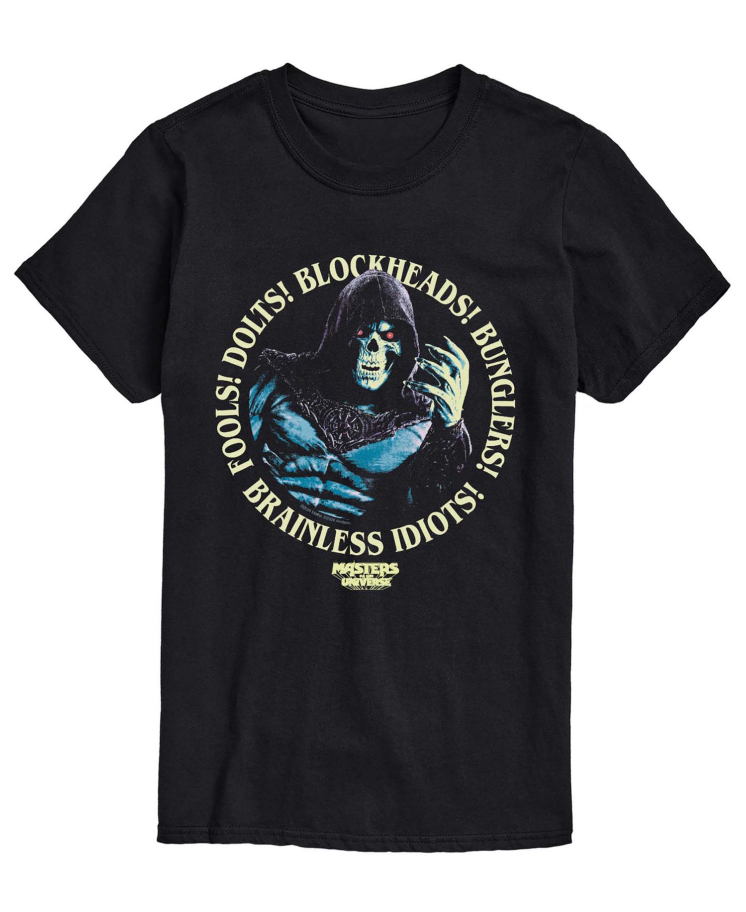 Men's Masters Of The Universe Brainless Idiots Skeletor Graphic T-Shirt