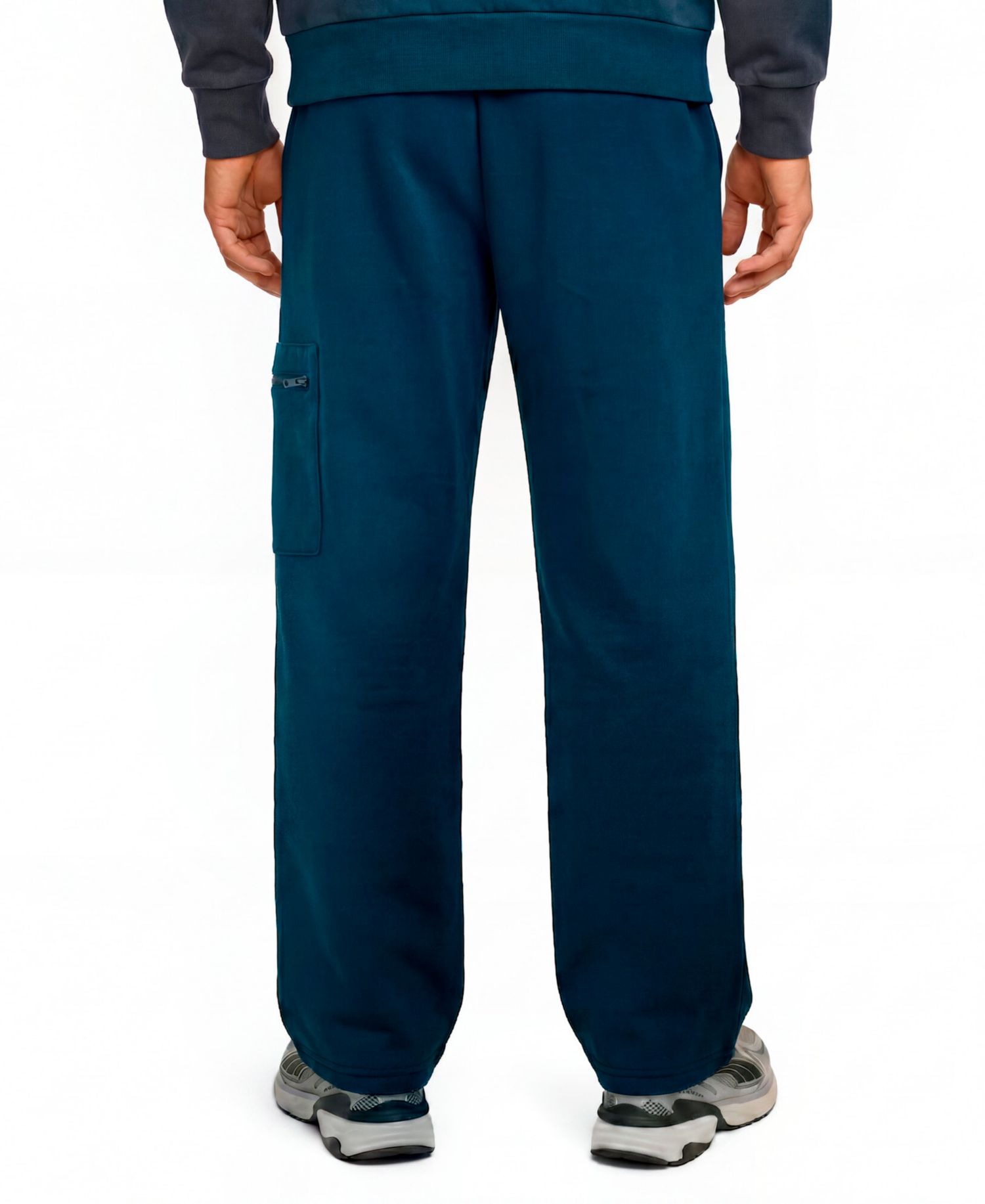 Men's Zip Cargo Pocket Waistband Cargo Pants