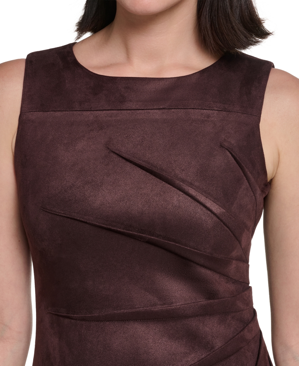 Calvin Klein Women's Sleeveless Crew Neck Dress