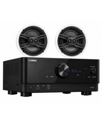 RX-V6A 7.2-Channel 100W HDMI 2.1 AV Receiver with In-Wall Speakers