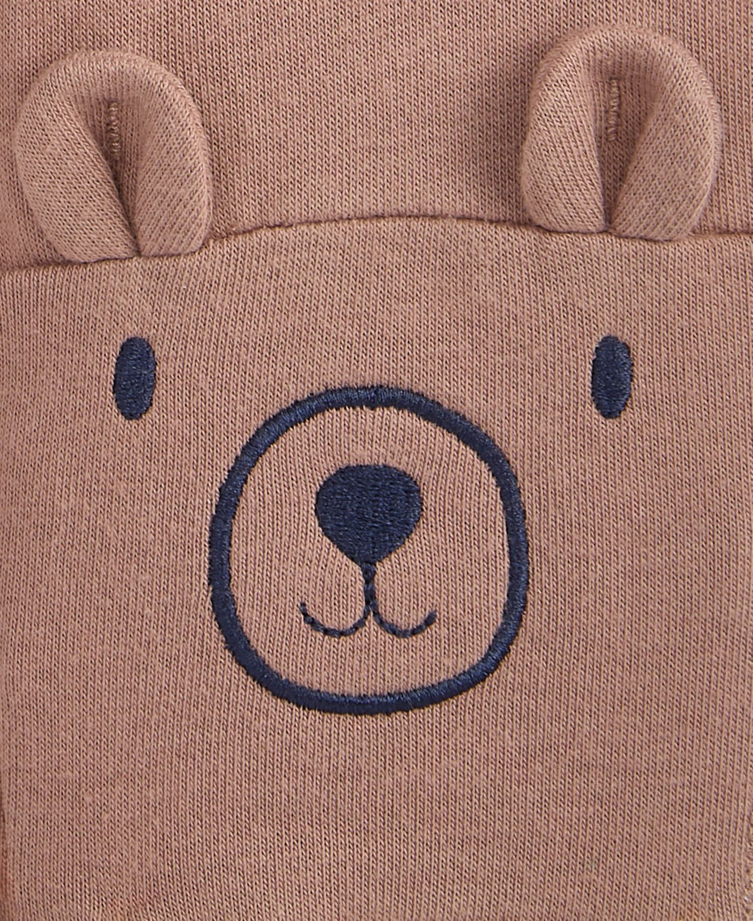 Baby Boys' 3M-24M Mix & Match Bear-Face Jogger Pants