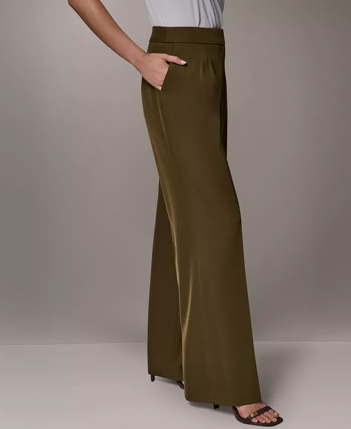 Women's Mid-Rise Wide-Leg Pants - thumbnail 10
