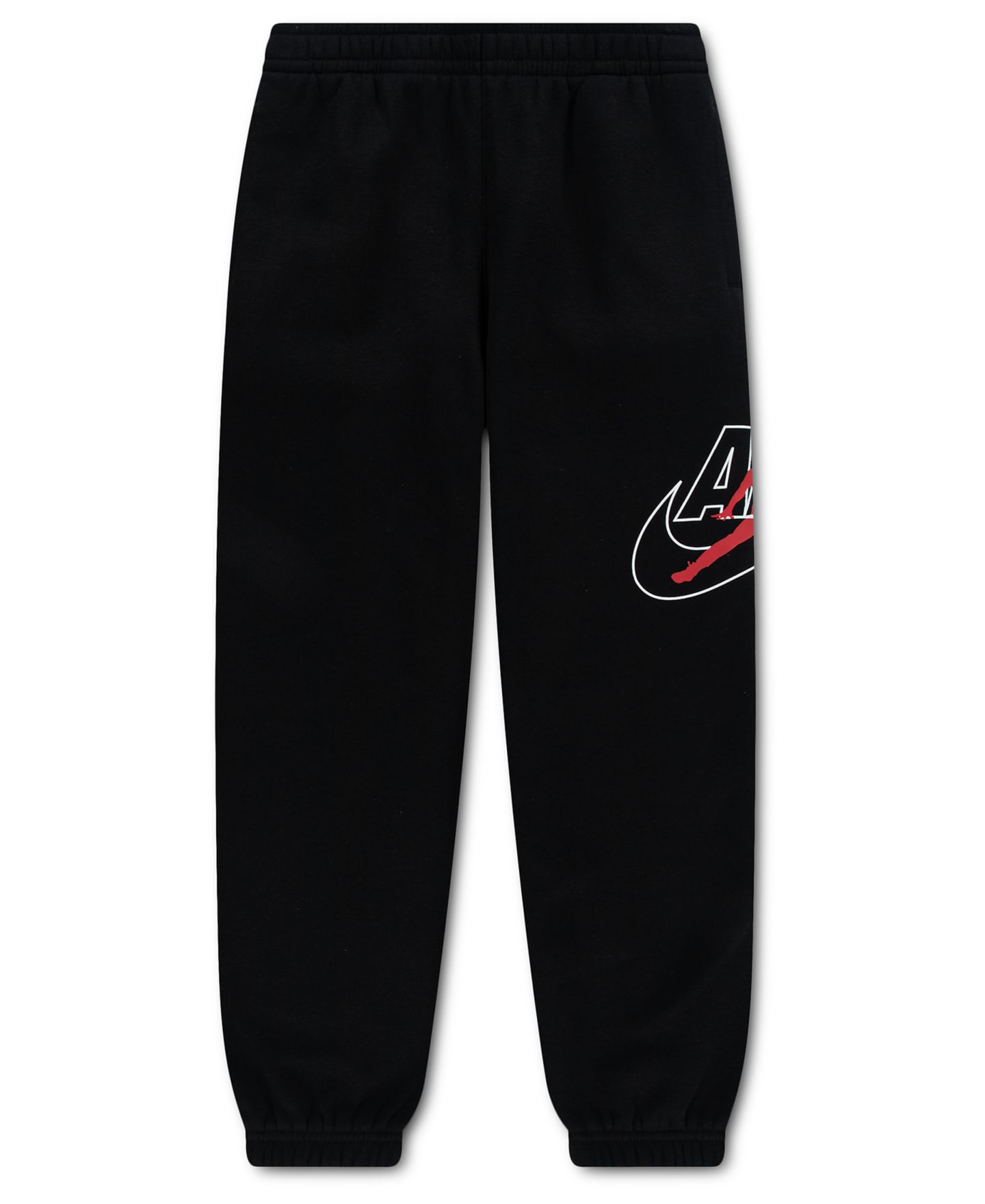 Брюки Jordan Jumpman Air Jogger Pants для мальчиков, цвет: Чёрный — фото 1