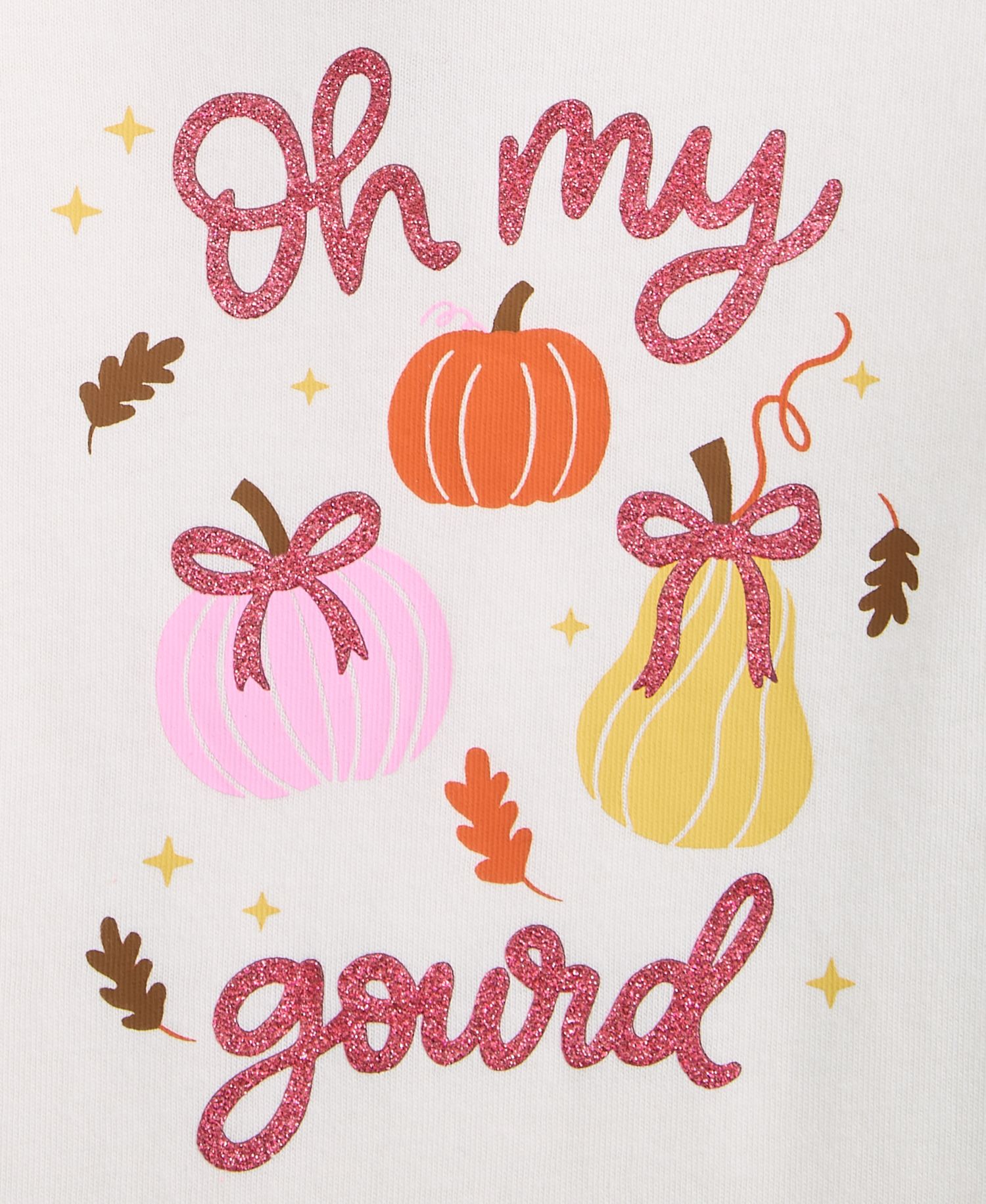 Toddler Girls' 12M-5T Long-Sleeve Oh My Gourd T-Shirt