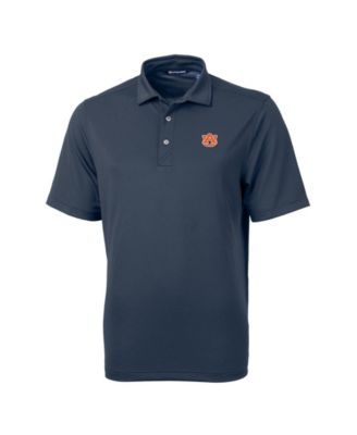 Men's Navy Auburn Tigers Virtue Pique Polo Shirt