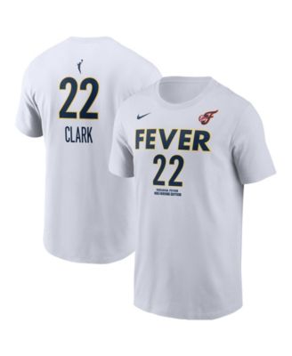 Men's Caitlin Clark White Indiana Fever Name & Number Heroine Edition T-Shirt