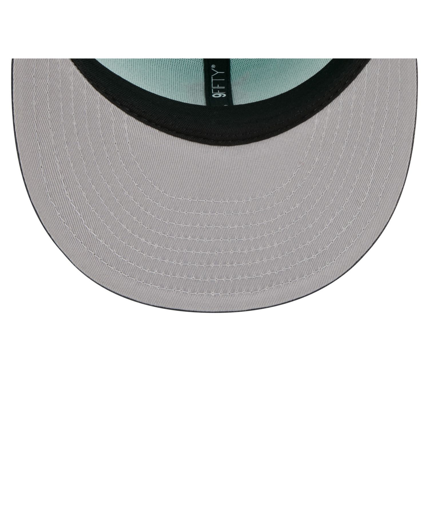 Men's Turquoise/Charcoal Detroit Tigers Two-Tone Color Pack 9FIFTY Snapback Hat