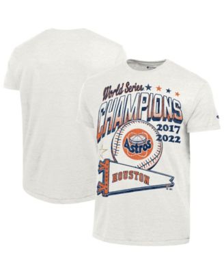 Men's White Houston Astros Winning Tradition Cooperstown Tri-Blend T-Shirt