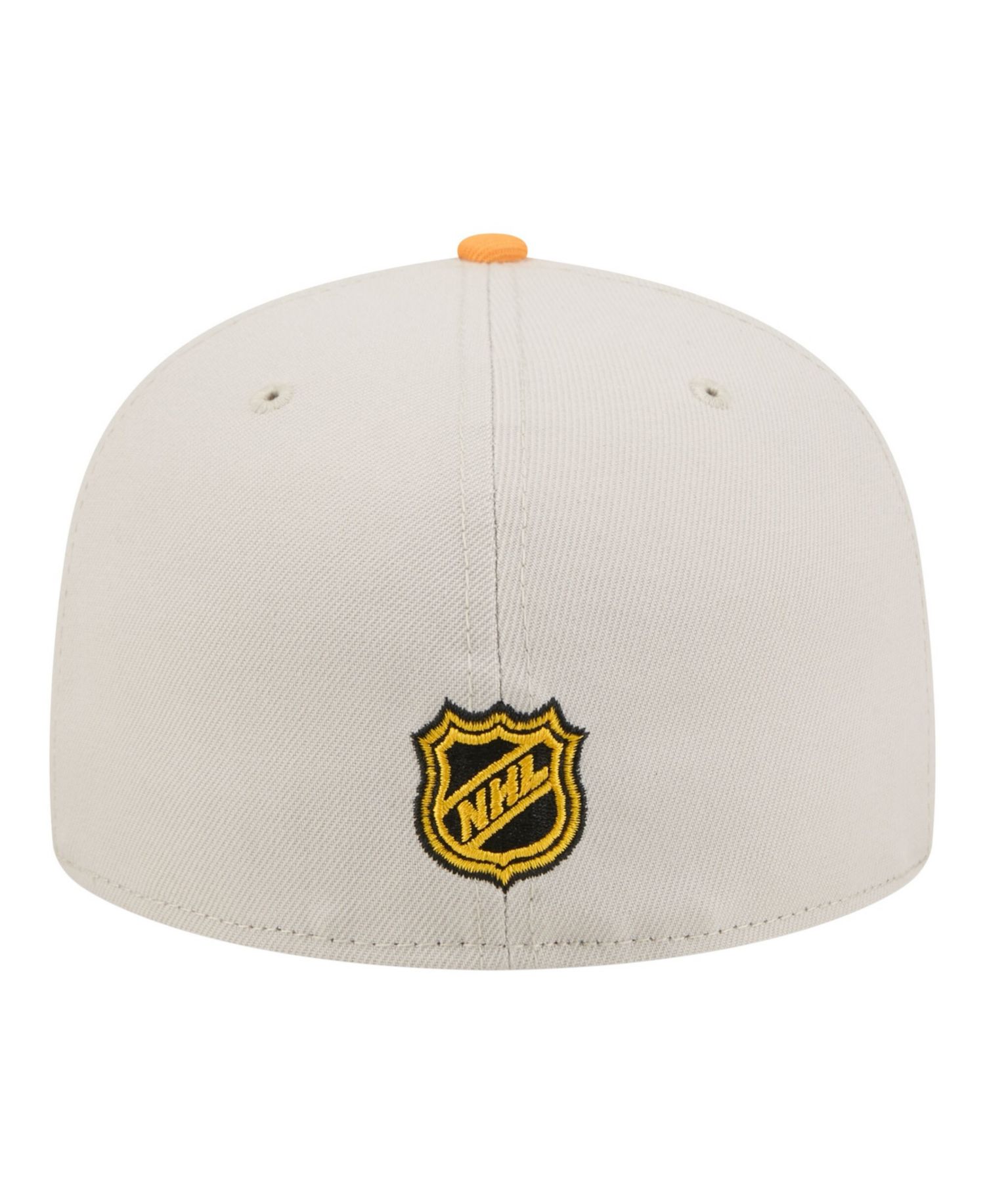 Men's Tan/Gold Boston Bruins Localized City Icon 59FIFTY Fitted Hat